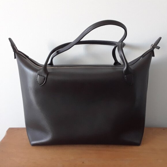 The Row Large Zip Shoulder Tote - Picture 3 of 16